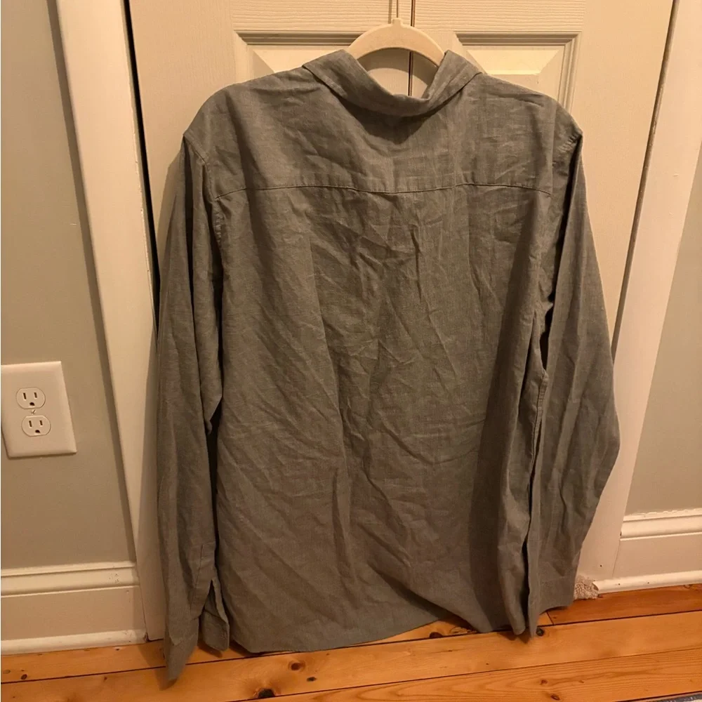 Patagonia Men's Long-Sleeved Vjosa River Pima Cotton Shirt - Picture 3 of 9